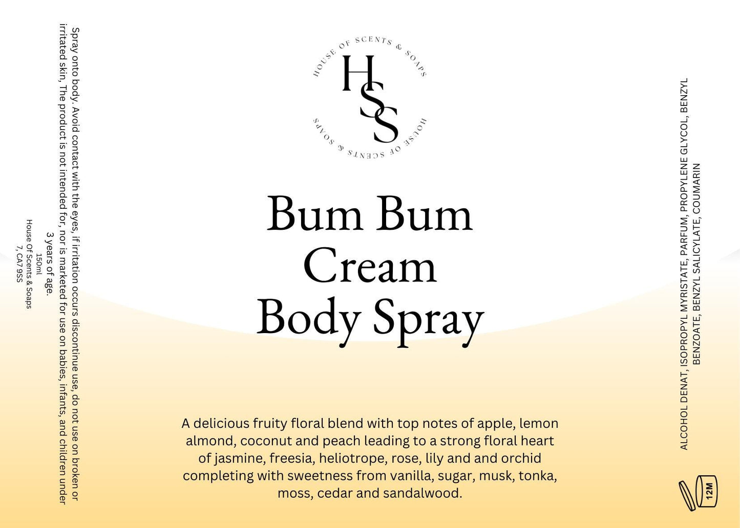 Body Spray | Bum Bum Cream